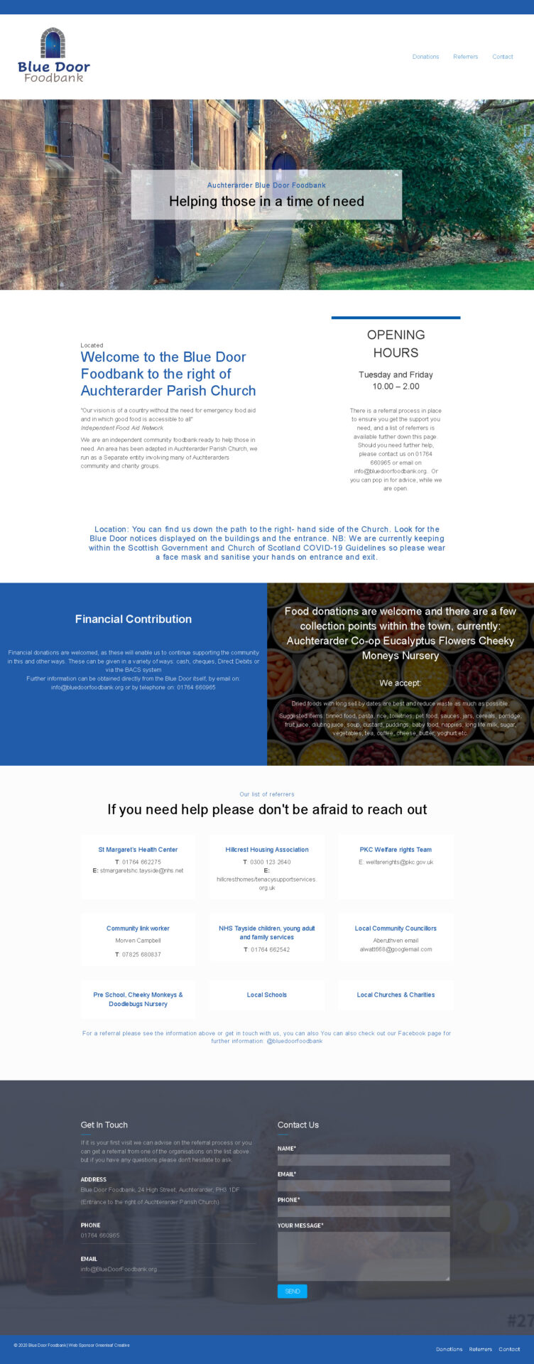 Screenshot_2020-12-21 Blue Door food bank – Auchterarder(3)