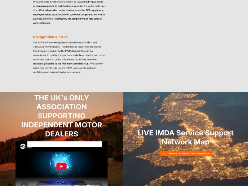 Rebuilding theimda.co.uk — A Full Membership and Partner System